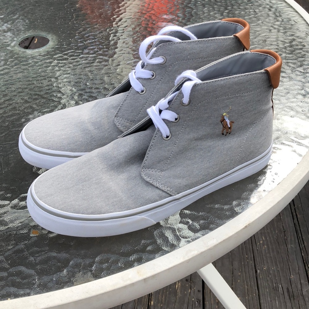 Men’s Ralph Lauren Polo High Top Shoes